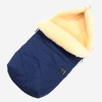 Baby Fellsack Natura wasserabweisend für den Kinderwagen von Kaiser in navy 2