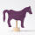grimms figurenstecker holz geburtstagsring pferd lila violett