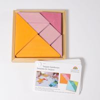 Tangram rosa-orange