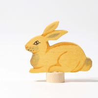 Figurenstecker Hase sitzend von Grimms