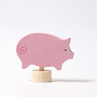 Figurenstecker Schwein von Grimms