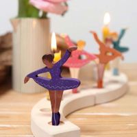 Figurenstecker Ballerina Fliederduft aus Holz für...