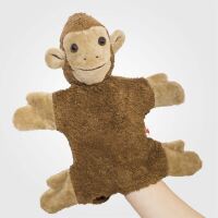 Handpuppe Affe aus Bio-Baumwolle von Kallisto (vegan)