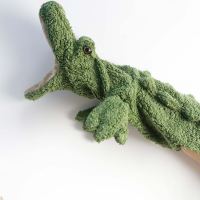 Handpuppe Krokodil aus Bio-Baumwolle von Kallisto (vegan)
