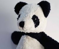 Kuscheltier Pandabär aus Bio-Baumwolle von Kallisto (vegan)