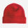Erwachsenen Seemanns-Mütze mit Umschlag von strick chic aus Wolle in rot