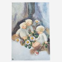 Postkarte „Gänseblümchen“ von Milli...