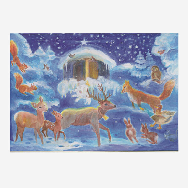 Adventskalender DIN A5 „Weihnachten mit den Tieren von Dorothea Schmidt