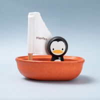Badespielzeug Segelboot Pinguin von Plan Toys