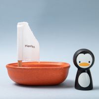 Badespielzeug Segelboot Pinguin von Plan Toys 2