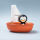Badespielzeug Segelboot Pinguin von Plan Toys