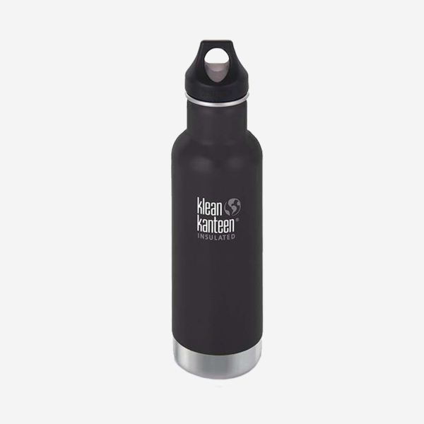 Trinkflasche Classic Vacuum Insulated von Klean Kanteen in black