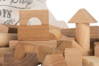 Holzbausteine Set (100 Teile) von Wooden Story in natur 2