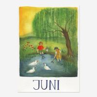 Postkarten Monatskarten-Set (12 Postkarten A6) von Ode Desjardins Jun