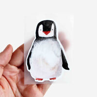 Bügelbild „Pinguin von Halfbird