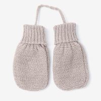 Baby Handschuhe von Selana aus Wolle beige