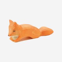 Holzfigur Fuchs klein schleichend von Ostheimer