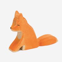 Holzfigur Fuchs groß sitzend von Ostheimer