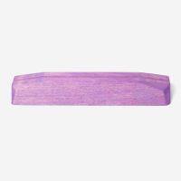 Farbiger Postkartenständer von Decor aus Holz in violett