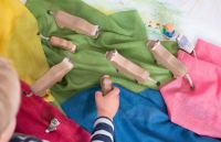Spieltuch für Babys und Kinder von Filges aus Wolle
