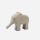 Holzfigur Elefanten von Ostheimer Elefant klein