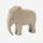 Holzfigur Elefanten von Ostheimer Elefantenbulle