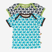 Kurzarm-Shirt von Loud and Proud aus Bio-Baumwolle mit...