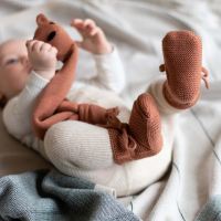 Babyschühchen BOOTIES von Hvid aus Merinowolle