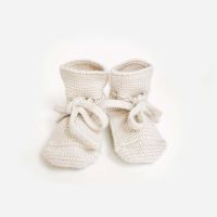 Babyschühchen BOOTIES von Hvid aus Merinowolle in off-white