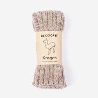 Rollkragen von De Colores aus Baby-Alpaka beige meliert