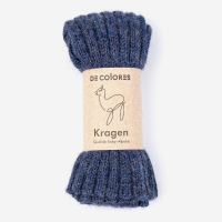 Rollkragen von De Colores aus Baby-Alpaka in jeansblau
