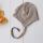 Baby Mütze Radler in Ringel von Pickapooh aus Wolle/Seide in walnuss/natur