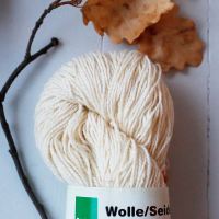 Strickwolle Wolle/Seide von Filges pflanzengefärbt