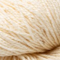 Strickwolle Wolle/Seide von Filges pflanzengefärbt in naturweiß
