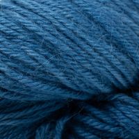 Strickwolle von Filges aus Alpaka pflanzengefärbt in blau