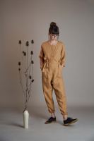 Overall Tami von Matona aus Leinen in olive 3