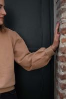 Damen Sweatshirt CEDRAT von Poudre Organic aus Bio-Baumwolle in indian tan 3