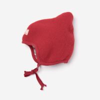 Mütze Flora von Pickapooh aus Wollfleece in rot