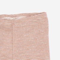 Lange Unterhose von Lilano aus Wolle/Seide in Ringel rust 2