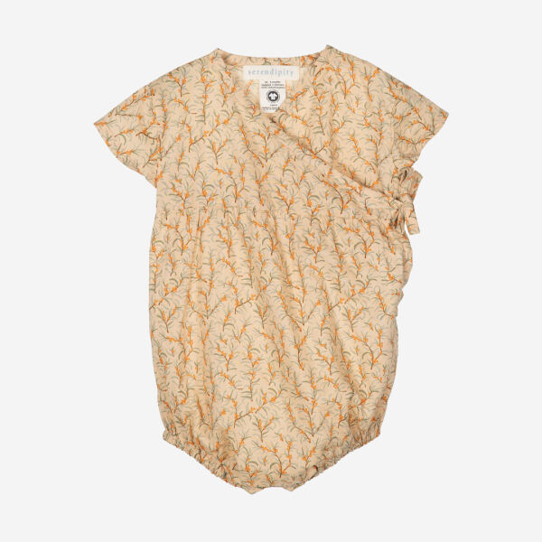 Baby Wrap Suit von Serendipity aus Bio-Baumwolle in sandthorn