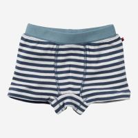 Kinder Boxershorts aus Bio-Baumwolle von People wear Organic im 2-er Pack in blau