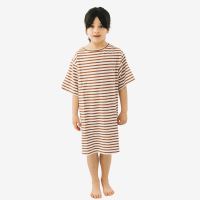 Kleid Baumwolle striped caramel-cookie von Orbasics 3