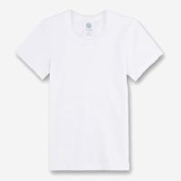 Kinder T-Shirt aus Bio-Baumwolle von Sanetta in weiß
