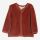 Baby Velour Jacke von Serendipity aus Bio-Baumwolle in rust