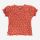 Baby Shirt von People Wear Organic aus Bio-Baumwolle in rot mit Blümchen 2