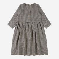 Kinder Midi Dress von Matona aus Leinen in vichy 2