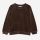 Kinder Velour Pullover von Serendipity aus Bio-Baumwolle in chestnut