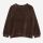 Kinder Velour Pullover von Serendipity aus Bio-Baumwolle in chestnut 2