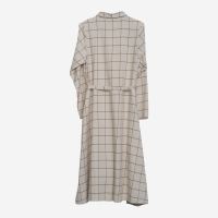 Damen Kleid Brushed Dress von Serendipity aus Bio-Baumwolle in chocolate checks 5