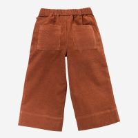 Kinder Cordhose mit großen Taschen von People Wear Organic aus Bio-Baumwolle in braun 2